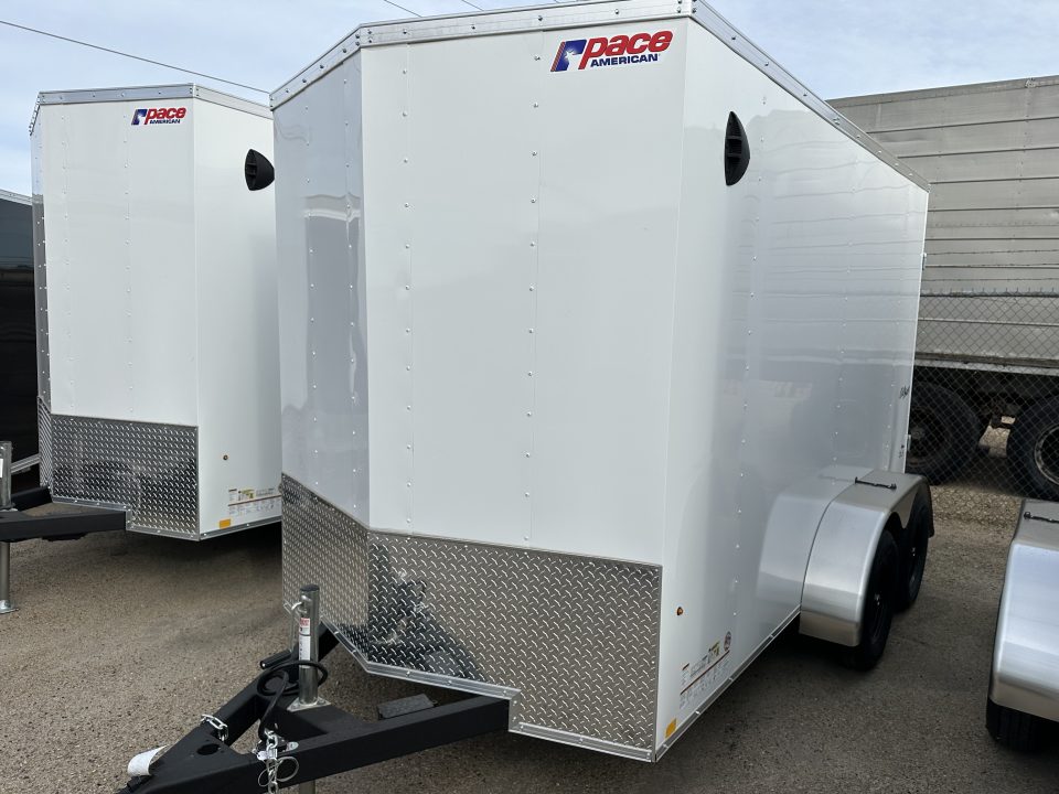 New 2026 Pace American 6X12 7K Outback DLX Cargo / Enclosed Trailer