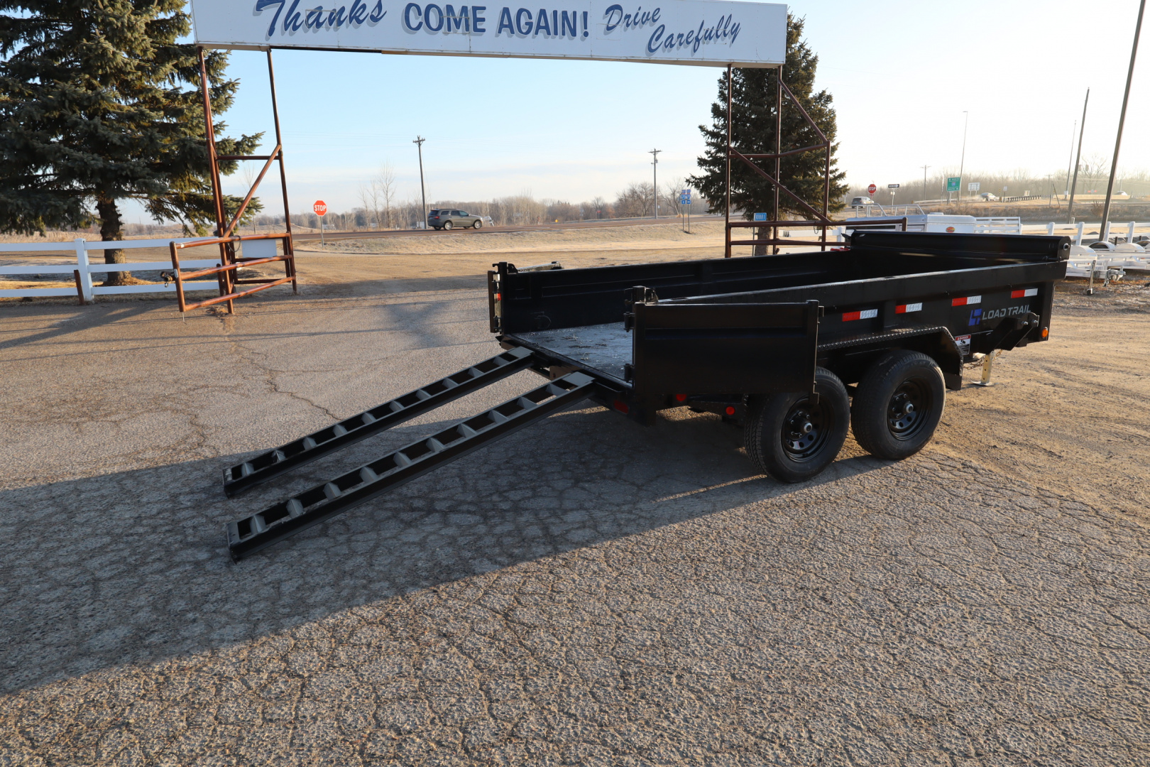 New 2026 Load Trail 12' Dump Dump Trailer