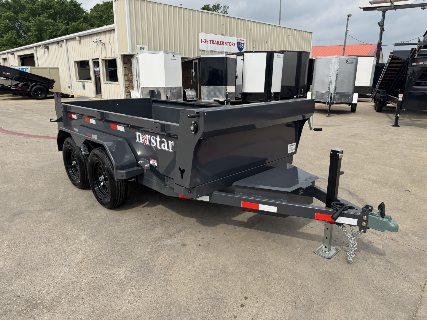 New 2026 Norstar DCB 5X10 Dump Trailer