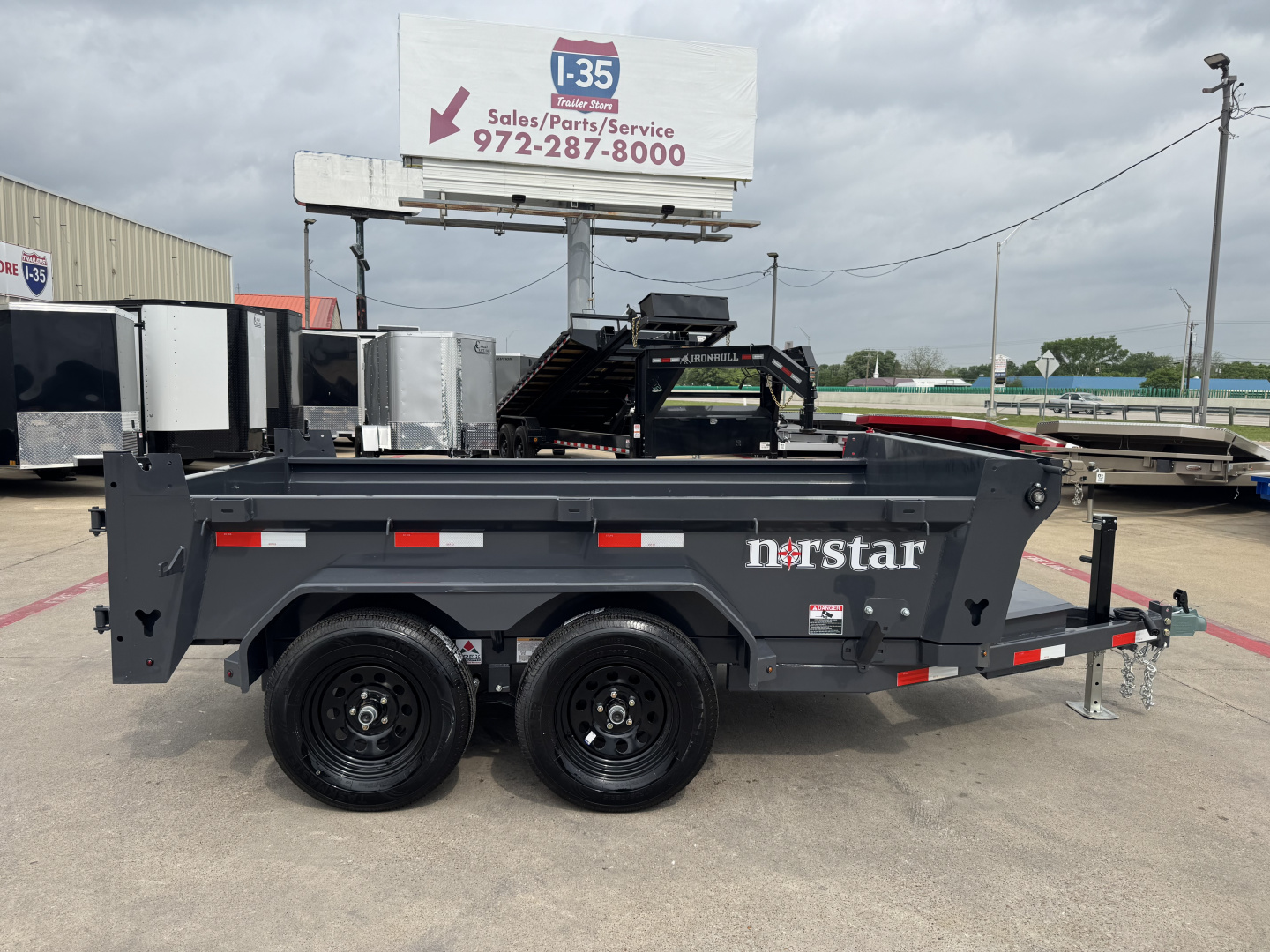 New 2026 Norstar DCB 5X10 Dump Trailer