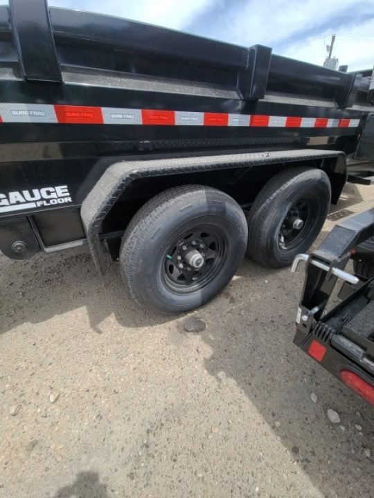 New 2026 Sure-Trac 7X14 15.4K Pro Series Tel Dump Trailer