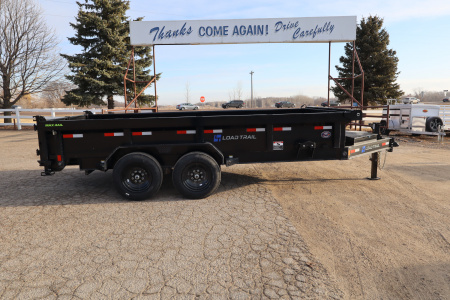 New 2026 Load Trail 16' Dump Dump Trailer