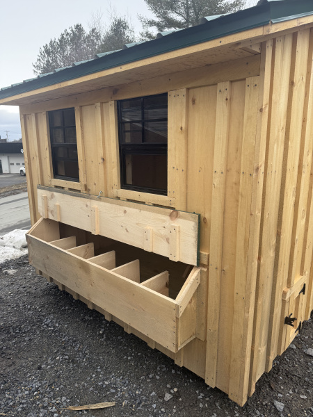 New 2026 Miller Mfg 6X8 CHICKEN COOP