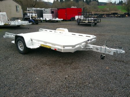 New 2027 Aluma 6.5x12 3K Tilt Utility Trailer