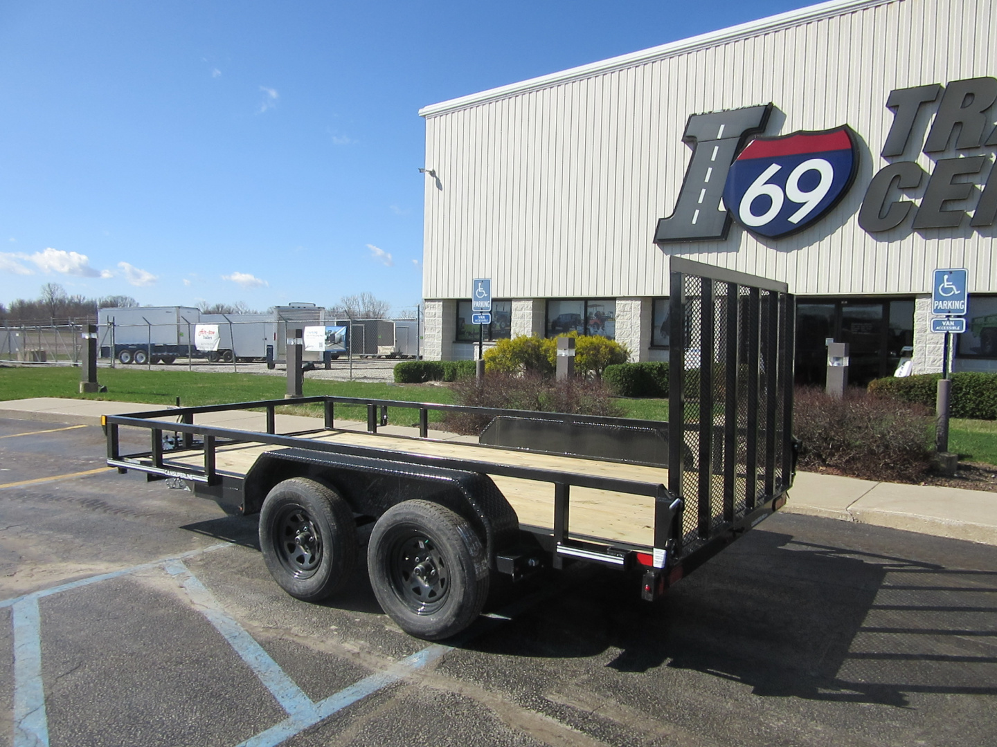 New 2026 Cam Superline 7 x 14 P-UTT8214-070 Utility Trailer 7K