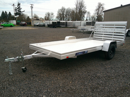 New 2027 Aluma 6.6x14 3K Utility Trailer