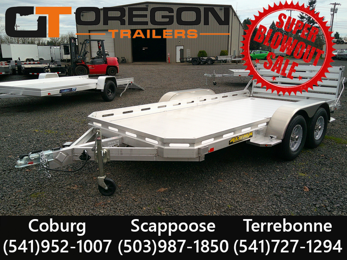 New 2027 Aluma 6.6x14 7k Car Hauler