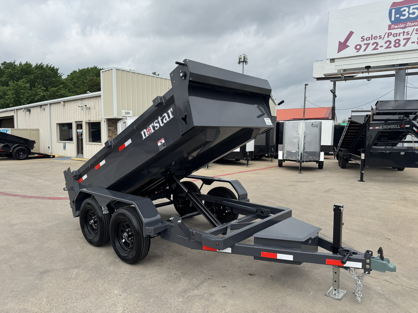 New 2026 Norstar DCB 5X10 Dump Trailer