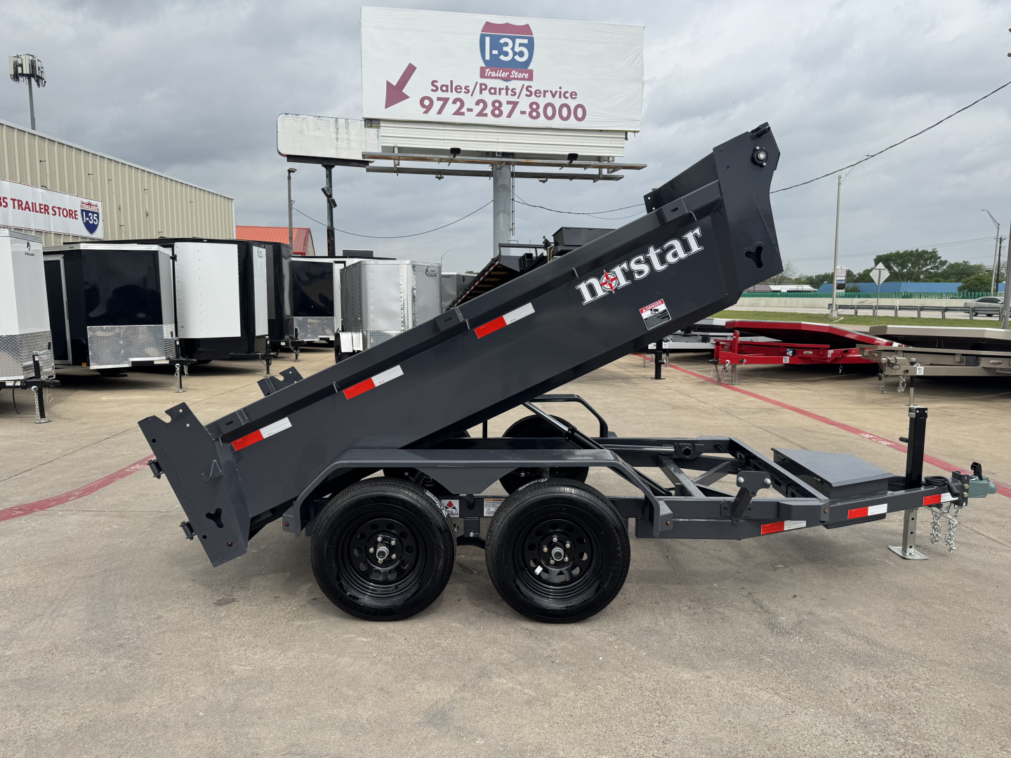 New 2026 Norstar DCB 5X10 Dump Trailer