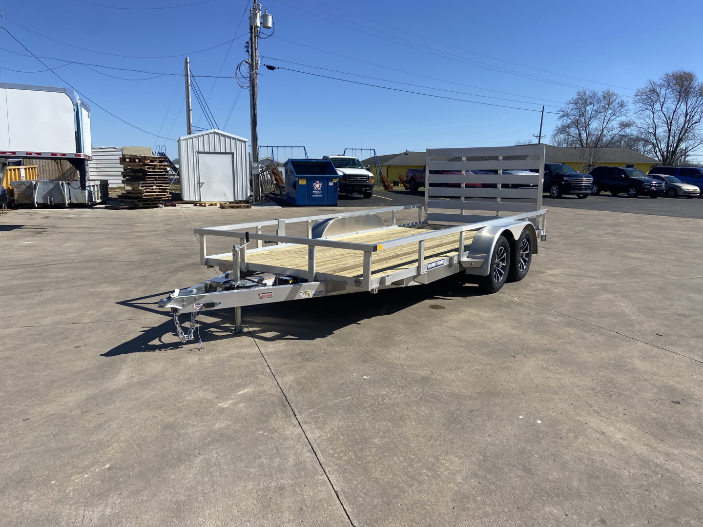 New Sure-Trac 7X16 ALUM TUBE Top Utility Trailer