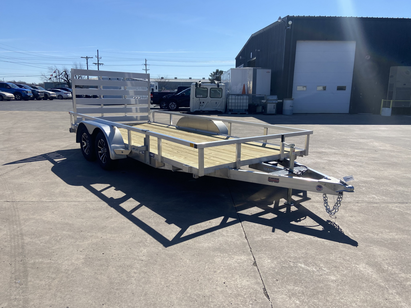 New Sure-Trac 7X16 ALUM TUBE Top Utility Trailer