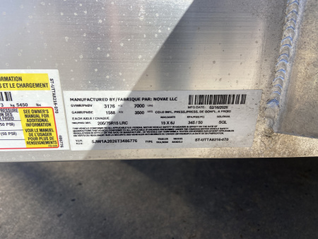 New Sure-Trac 7X16 ALUM TUBE Top Utility Trailer