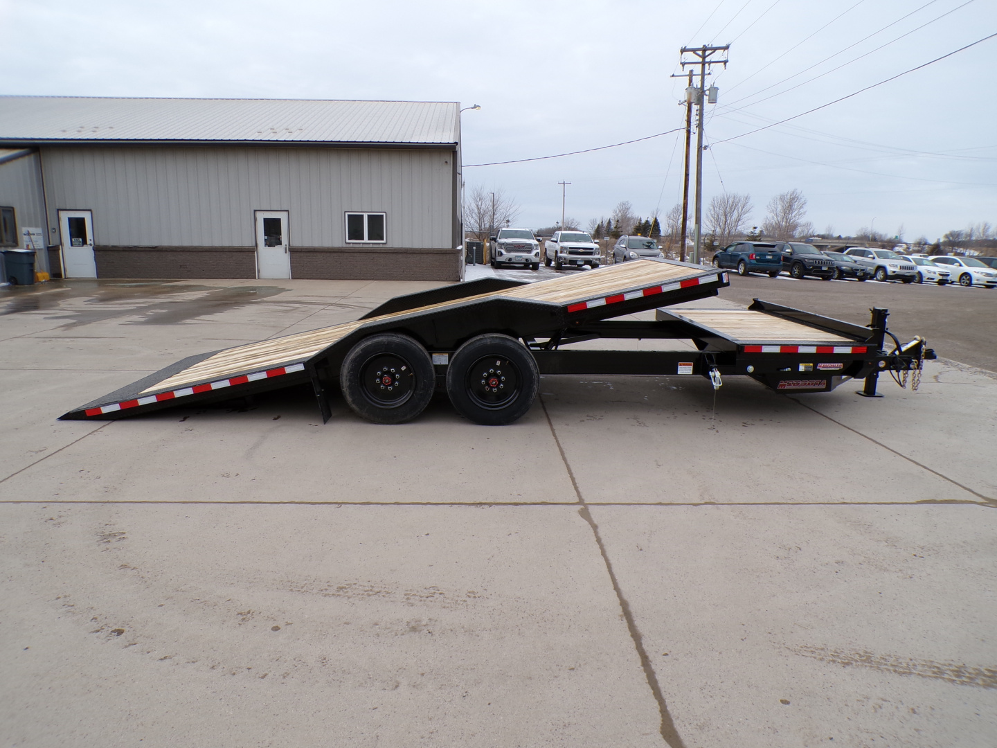 New 2026 Midsota TBWB 22 Tilt Trailer