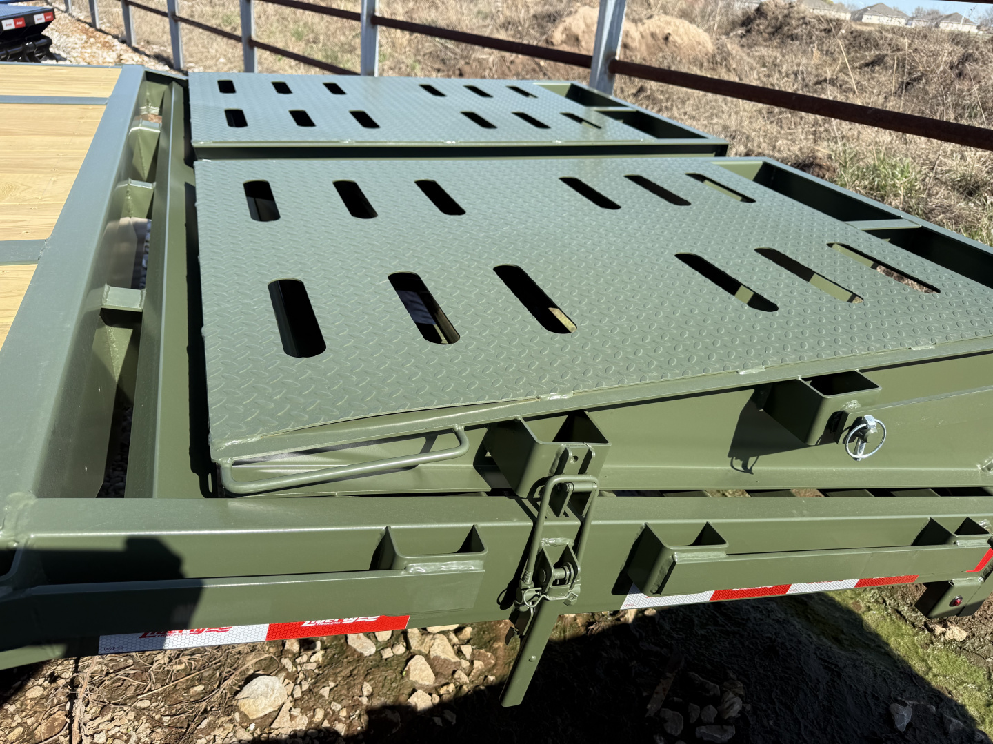New 2026 Liberty 32' FLATBED W/ BIG A** RAMPS