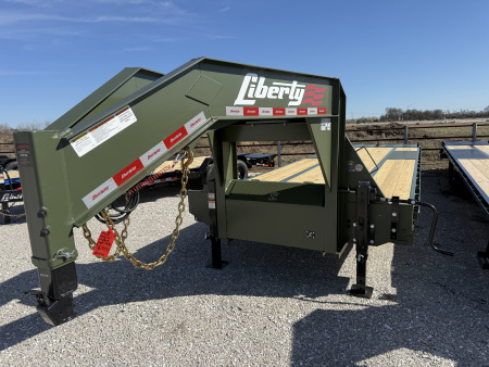 New 2026 Liberty 32' FLATBED W/ BIG A** RAMPS