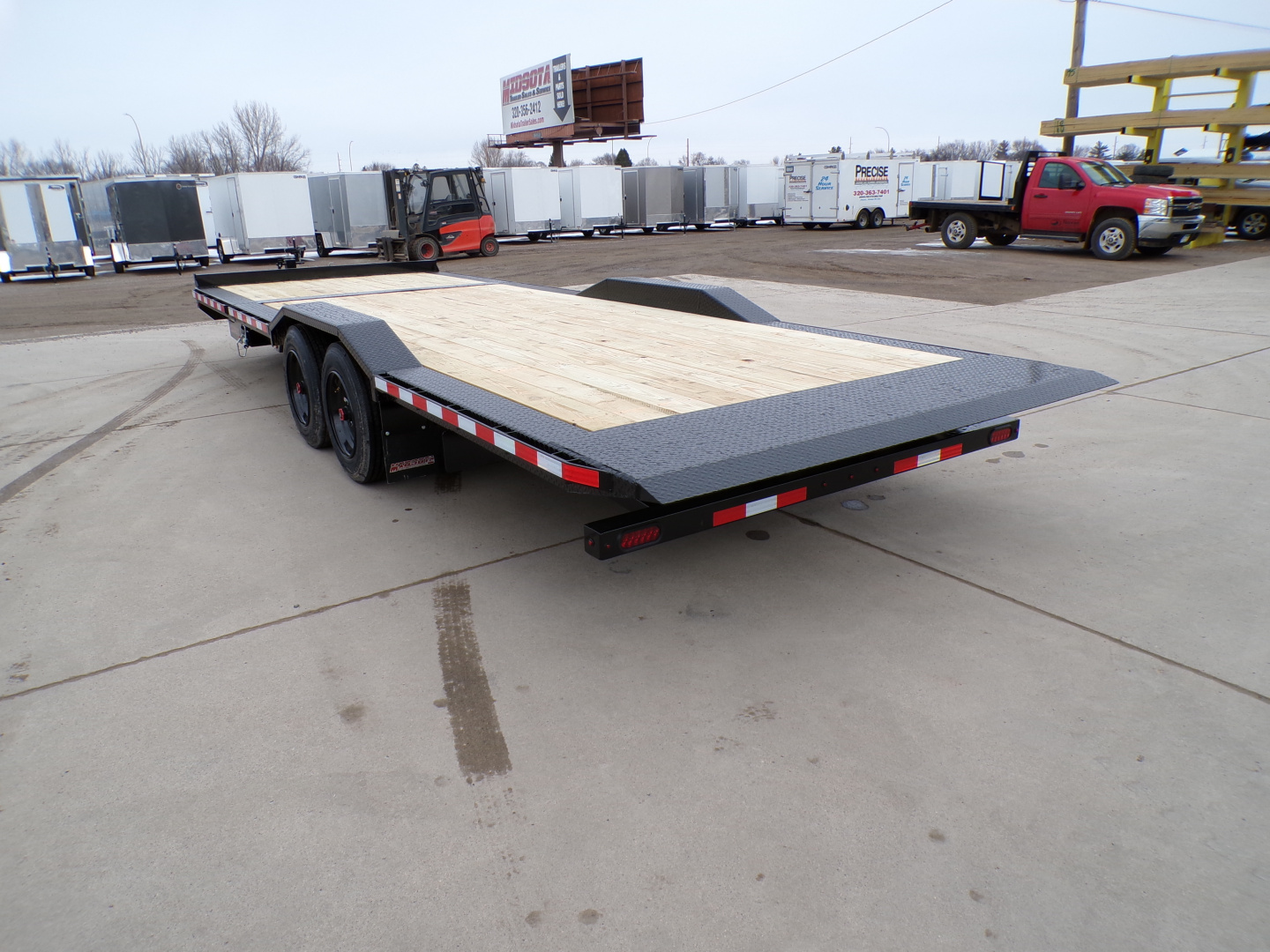 New 2026 Midsota TBWB 24 Tilt Trailer