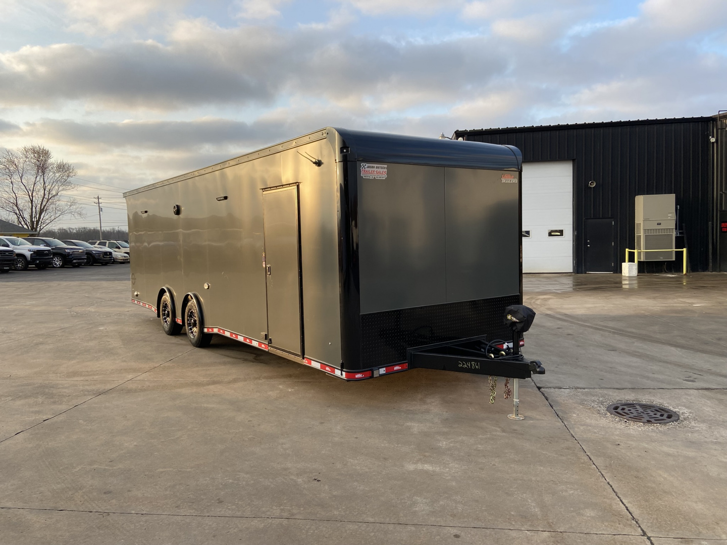 New United Trailers PREM 8.5X28 Racing Trailer