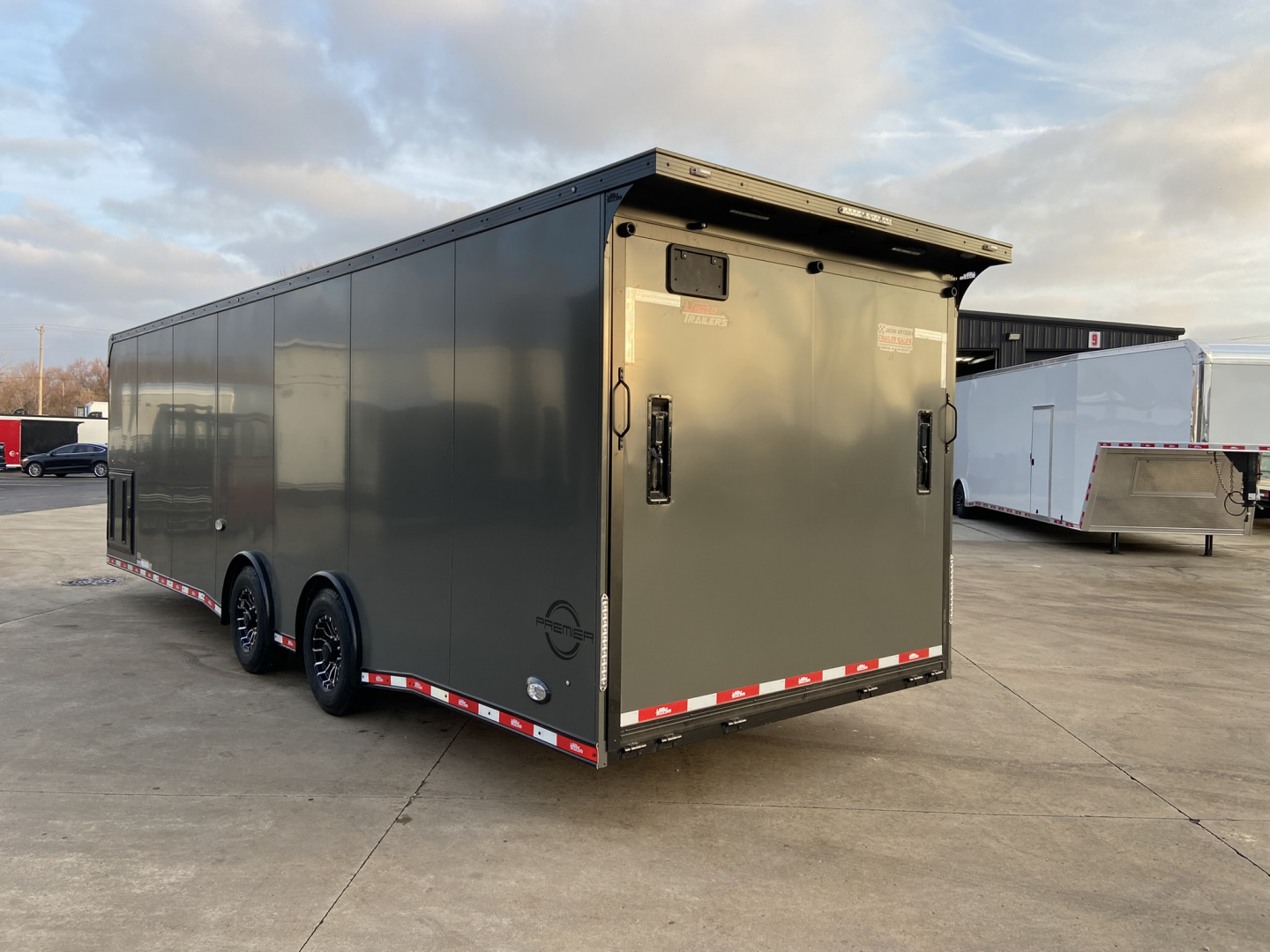 New United Trailers PREM 8.5X28 Racing Trailer