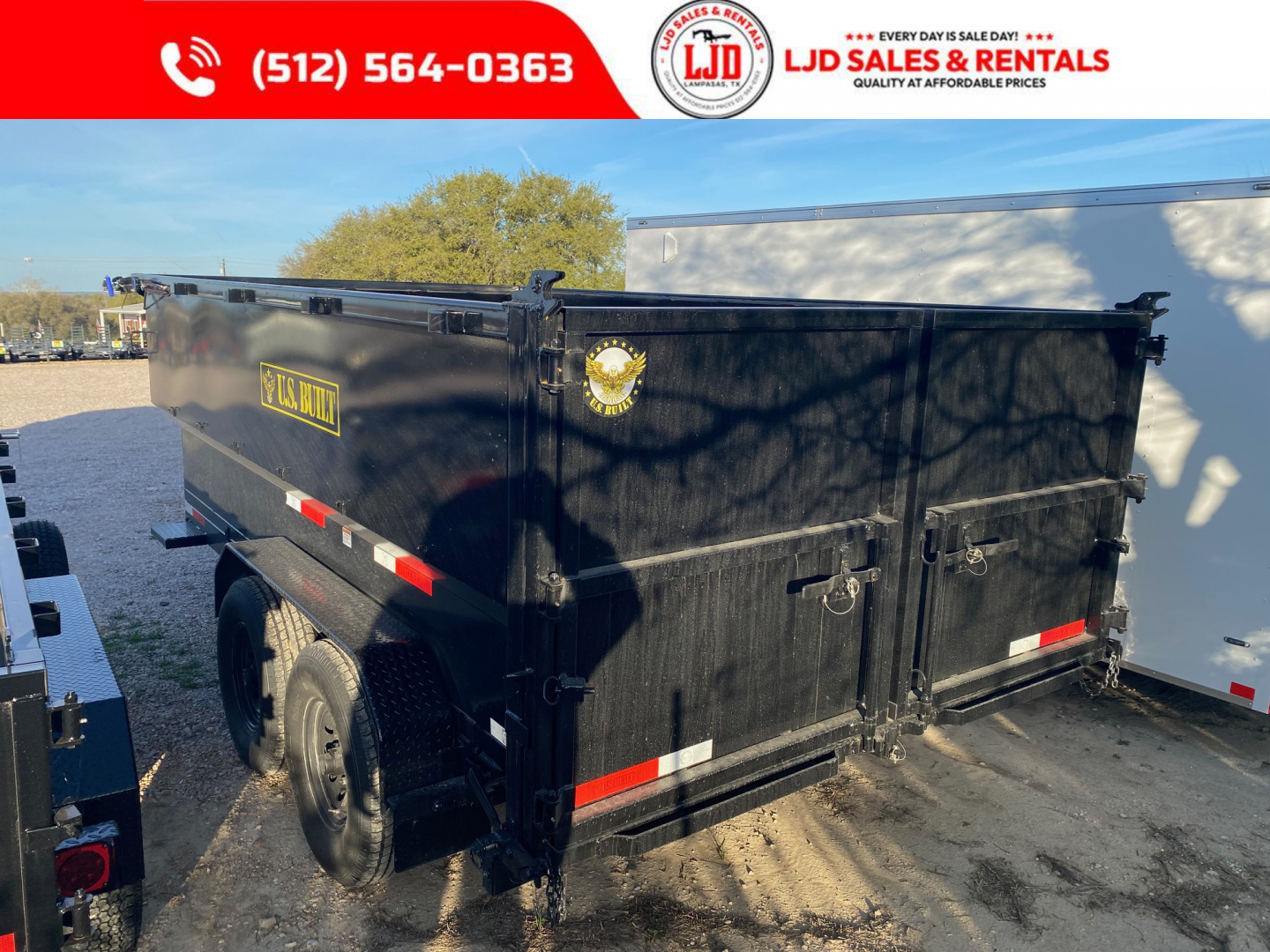 New 2026 US Built - Dump Trailer - 14'x4' - Dump Trailer - 16K GVWR