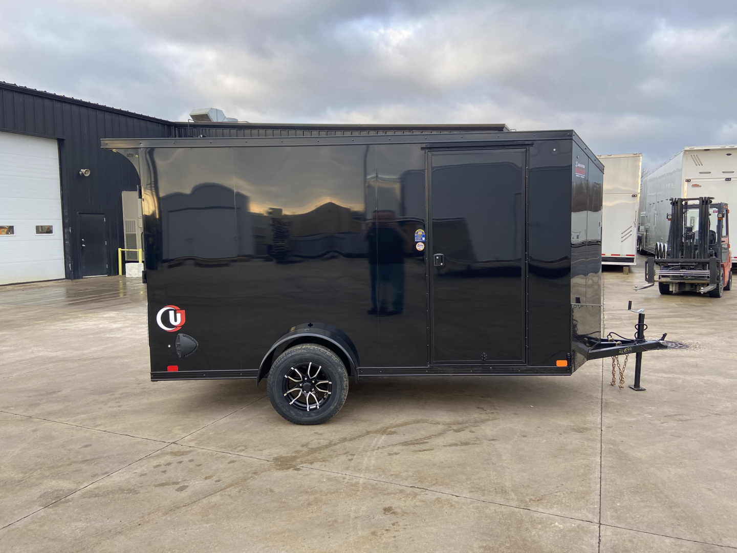 New United UJ 6X12 Cargo Enclosed Trailer