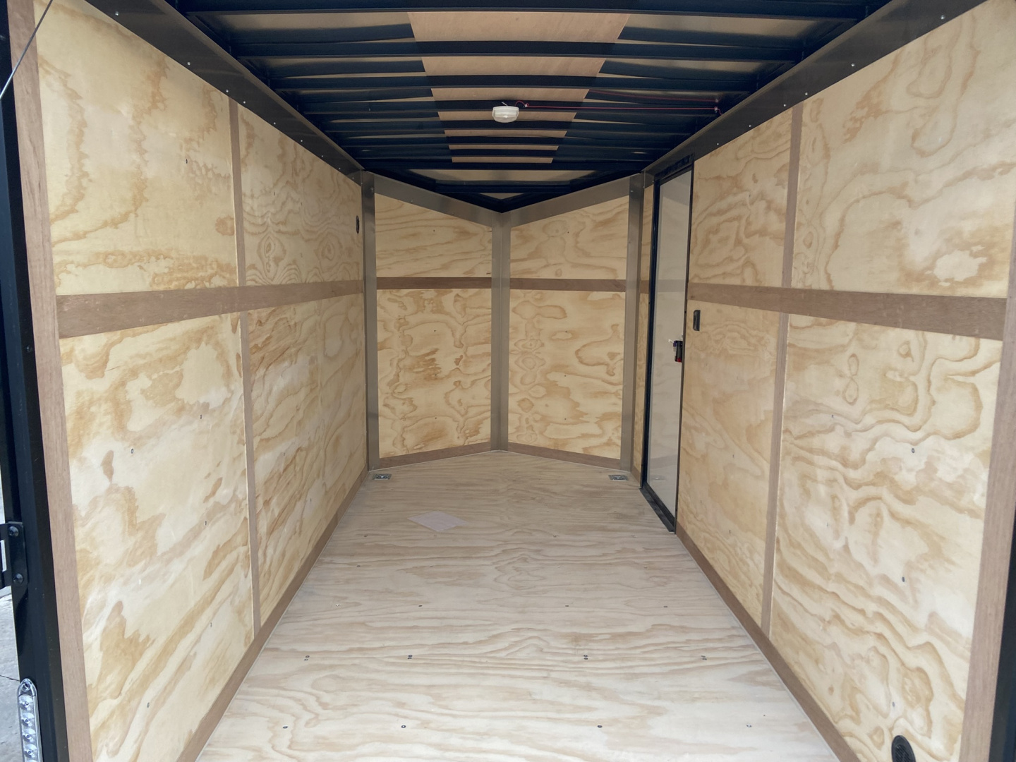 New United UJ 6X12 Cargo Enclosed Trailer