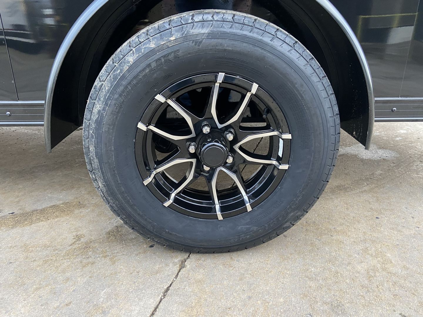 New United UJ 6X12 Cargo Enclosed Trailer