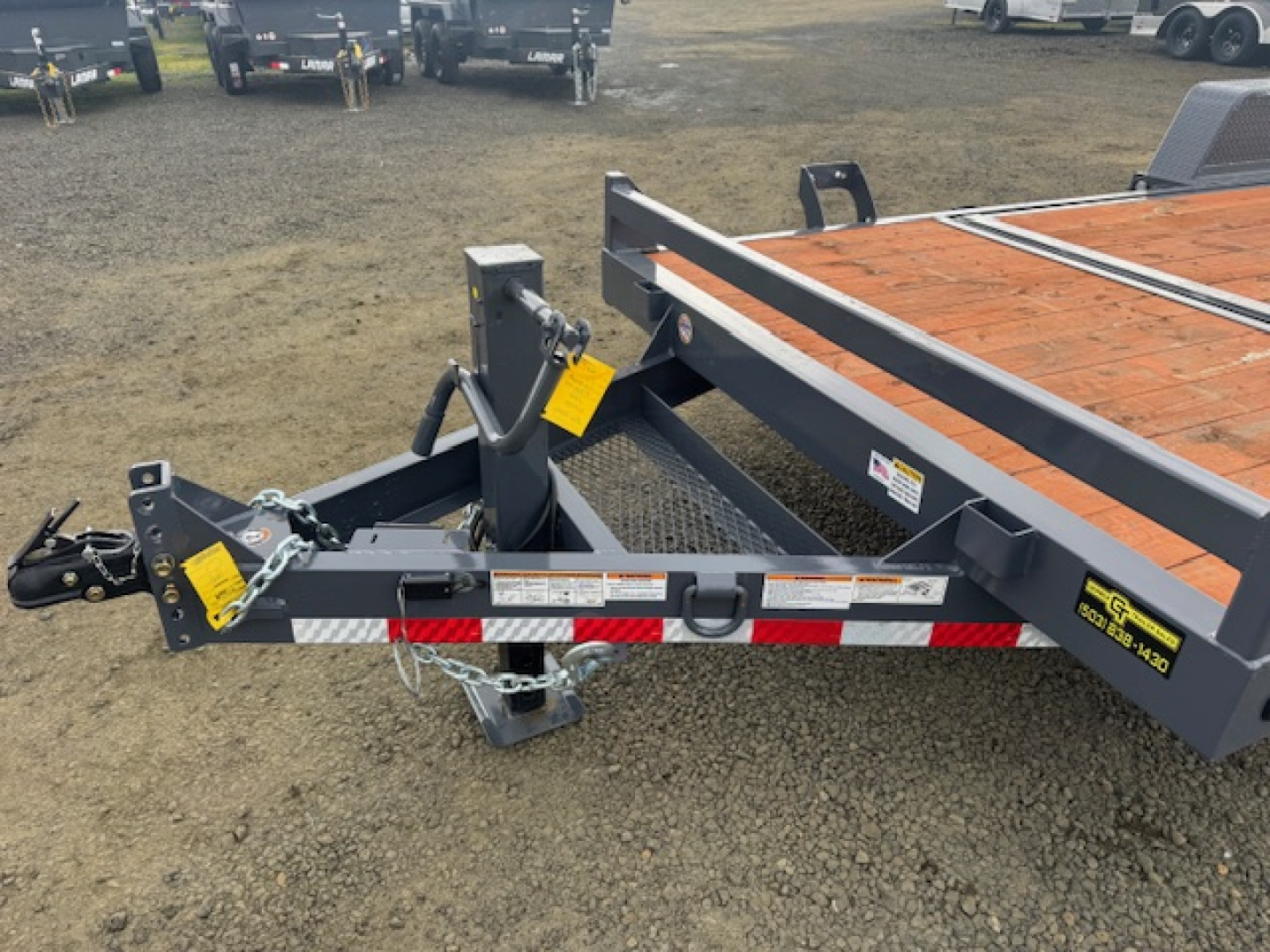 New 2026 VERSATILE TRAILERS 7X20 SF204T-14K Tilt Trailer