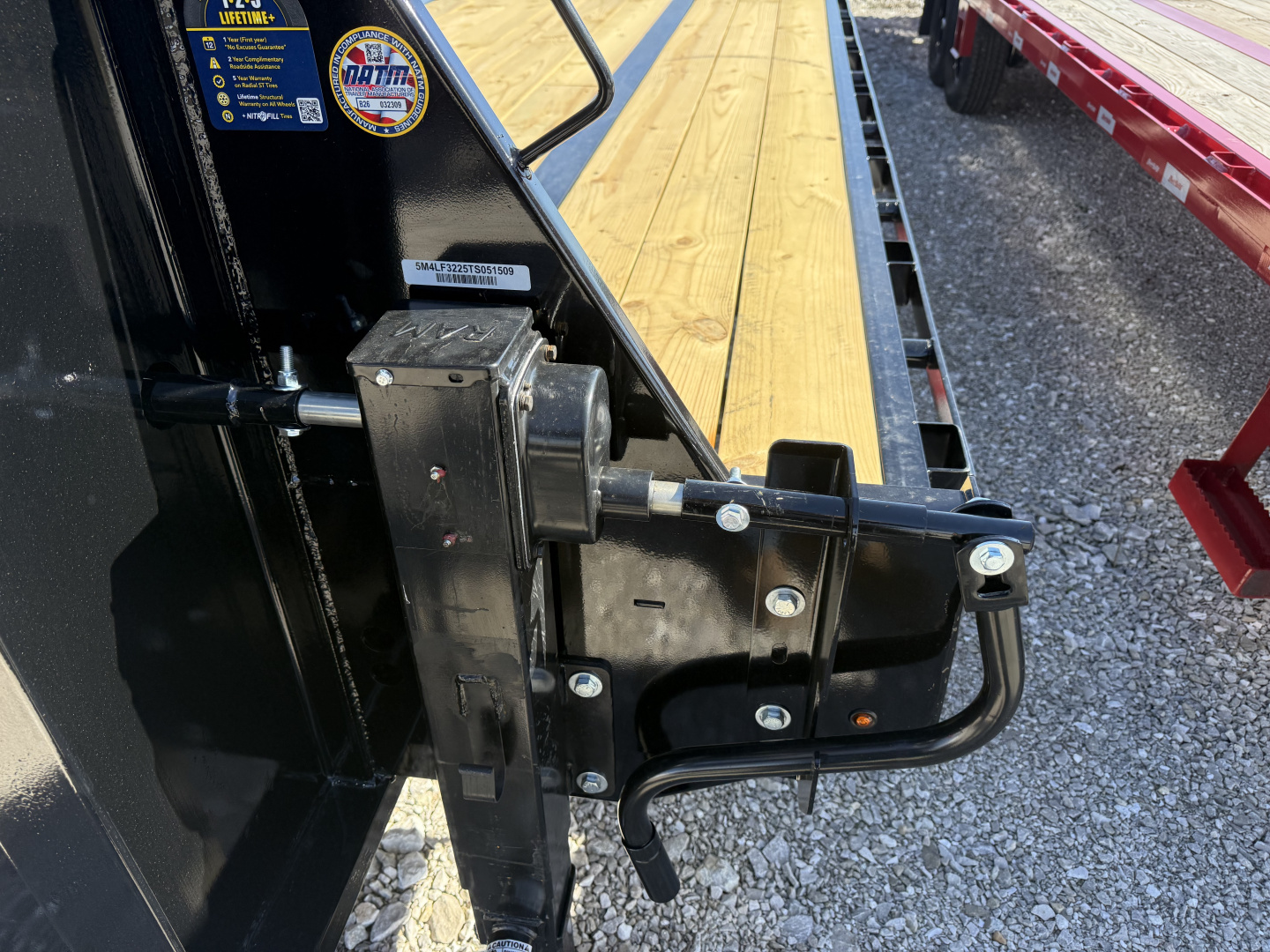 New 2026 Liberty LF22K102X27+5B12GN Flatbed Trailer