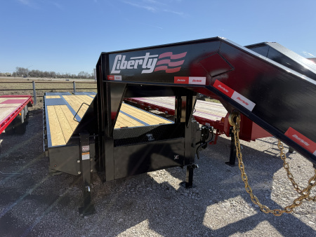 New 2026 Liberty LF22K102X27+5B12GN Flatbed Trailer