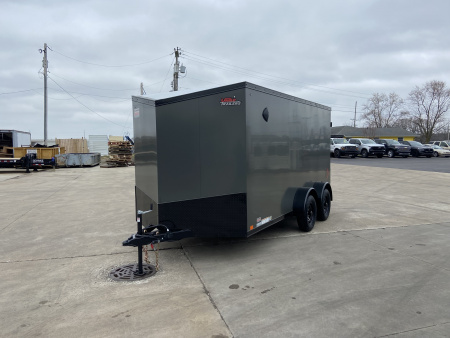 New United UJ-S-7X14 Cargo Enclosed Trailer