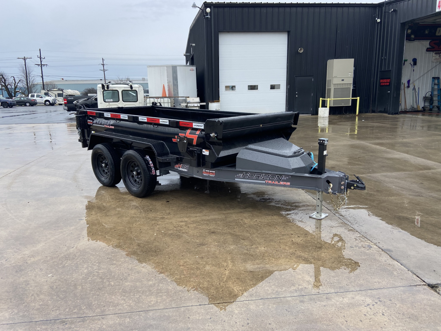New Horizon 10'X60X18" BP Dump Trailer