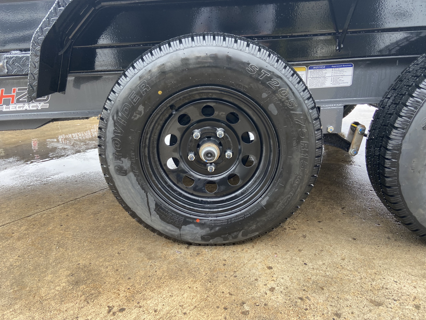 New Horizon 10'X60X18" BP Dump Trailer