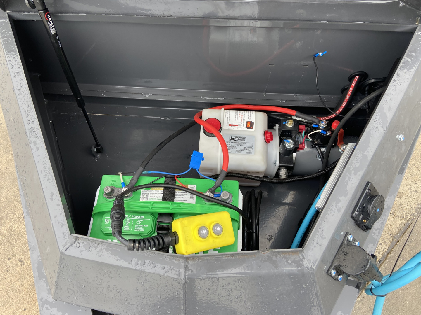 New Horizon 10'X60X18" BP Dump Trailer