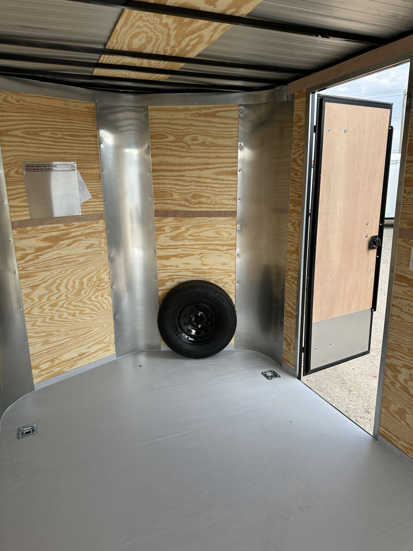 New 2026 Cargo Craft 7'x16'x7'tall Sierra Tan Elite V Nose with Ramp Cargo / Enclosed Trailer