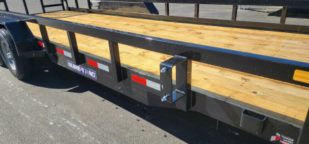 New 7 x 20 Sure-Trac Tube Top Utility Trailer 10k***Adjustable Coupler