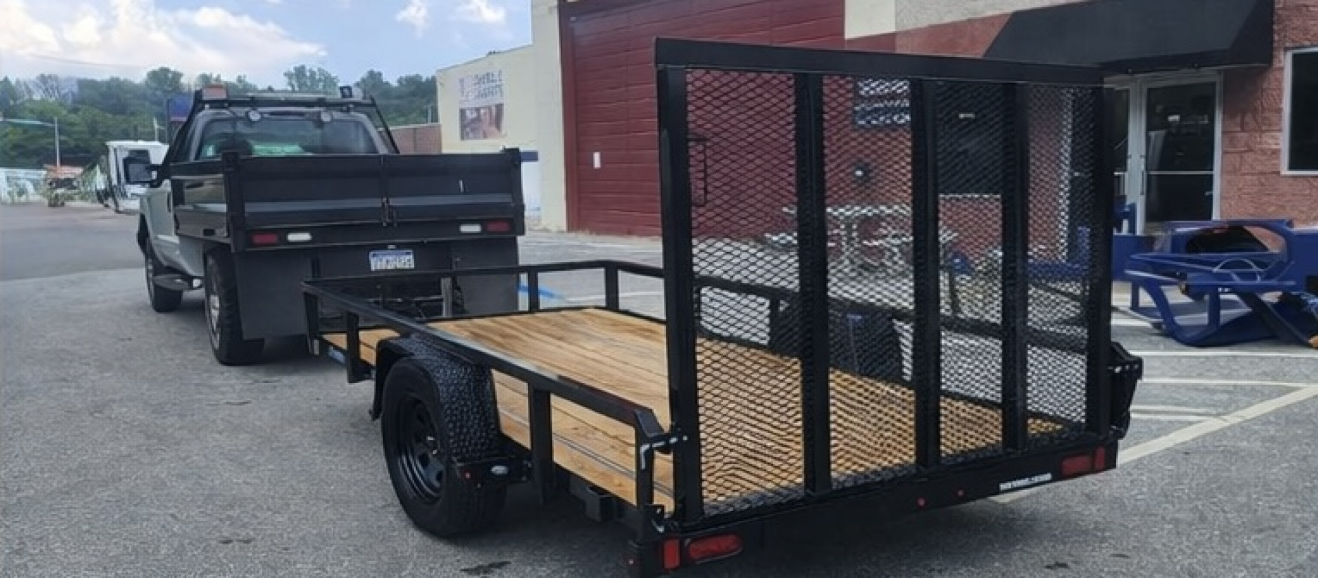 New 6 x 12 Sure-Trac Tube Top Utility Trailer 3k