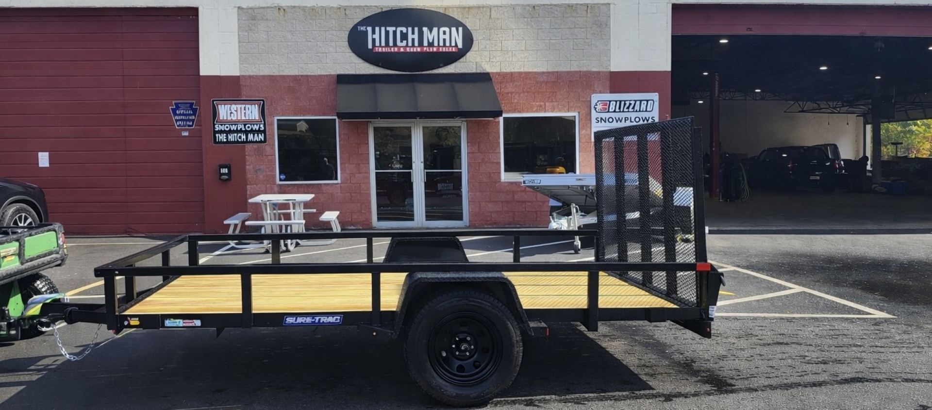 New 6 x 12 Sure-Trac Tube Top Utility Trailer 3k