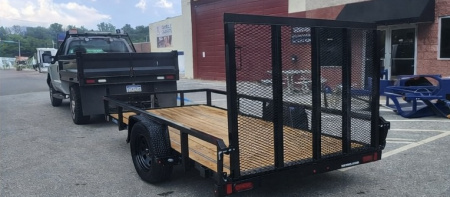 New 6 x 12 Sure-Trac Tube Top Utility Trailer 3k