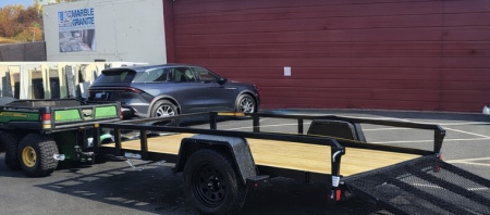 New 6 x 12 Sure-Trac Tube Top Utility Trailer 3k