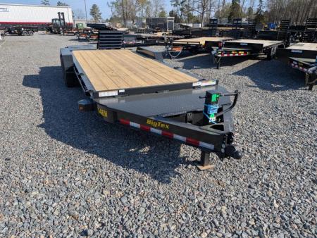 New 2026 Big Tex Trailer 20' 14EH 15K Equipment Trailer w/ Mega Ramps Equipment Trailer