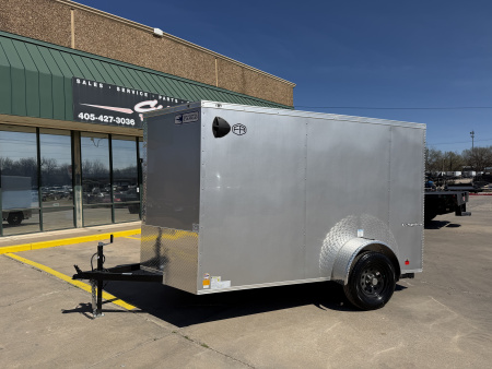 New #055489 2026 FOREST RIVER SA 6 X 10 SINGLE AXLE 3K ENCLOSED W/ REAR RAMP DOOR