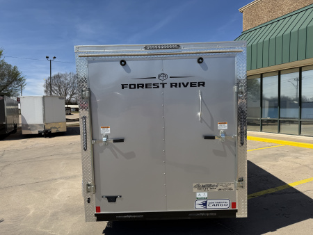 New #055489 2026 FOREST RIVER SA 6 X 10 SINGLE AXLE 3K ENCLOSED W/ REAR RAMP DOOR
