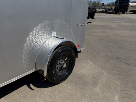 New #055489 2026 FOREST RIVER SA 6 X 10 SINGLE AXLE 3K ENCLOSED W/ REAR RAMP DOOR