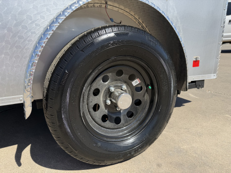 New #055489 2026 FOREST RIVER SA 6 X 10 SINGLE AXLE 3K ENCLOSED W/ REAR RAMP DOOR