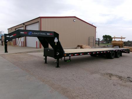 New 2027 Load Trail 102x32 GN Flatbed w/ Max Ramps & Torque Tube 24k