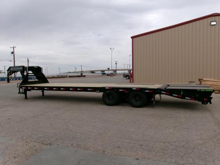 New 2027 Load Trail 102x32 GN Flatbed w/ Max Ramps & Torque Tube 24k