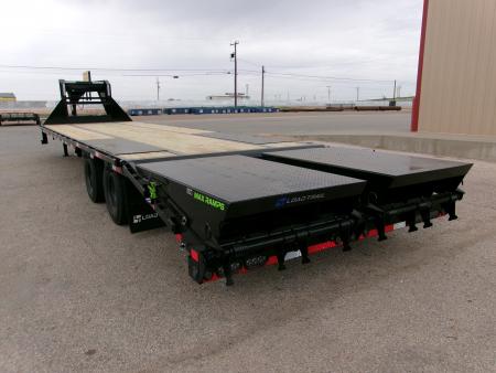 New 2027 Load Trail 102x32 GN Flatbed w/ Max Ramps & Torque Tube 24k