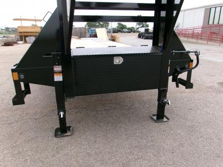 New 2027 Load Trail 102x32 GN Flatbed w/ Max Ramps & Torque Tube 24k