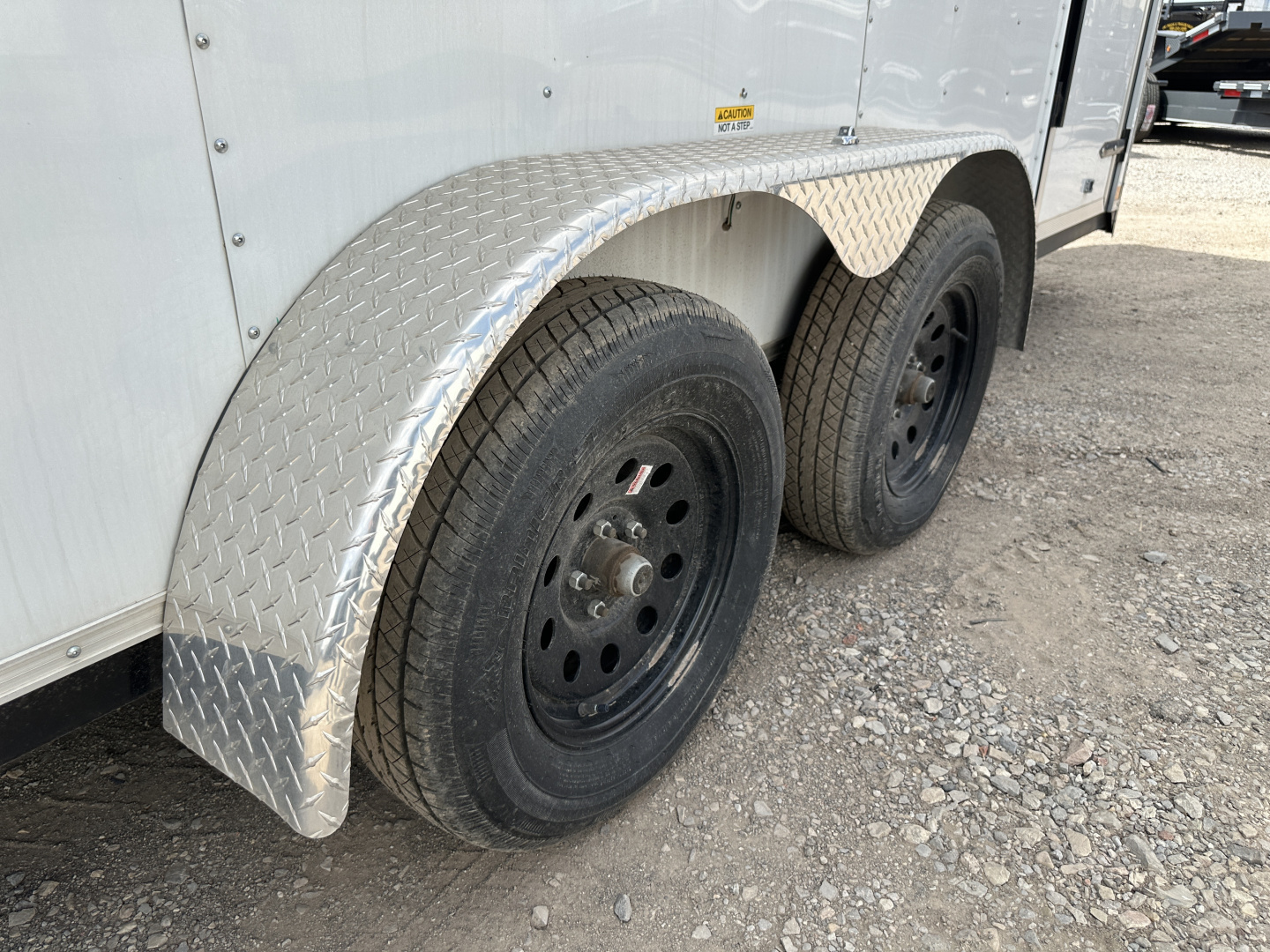 New 2024 Cargo Craft 7'x16'x7'tall, Expedition Extreme Double Door White Cargo / Enclosed Trailer