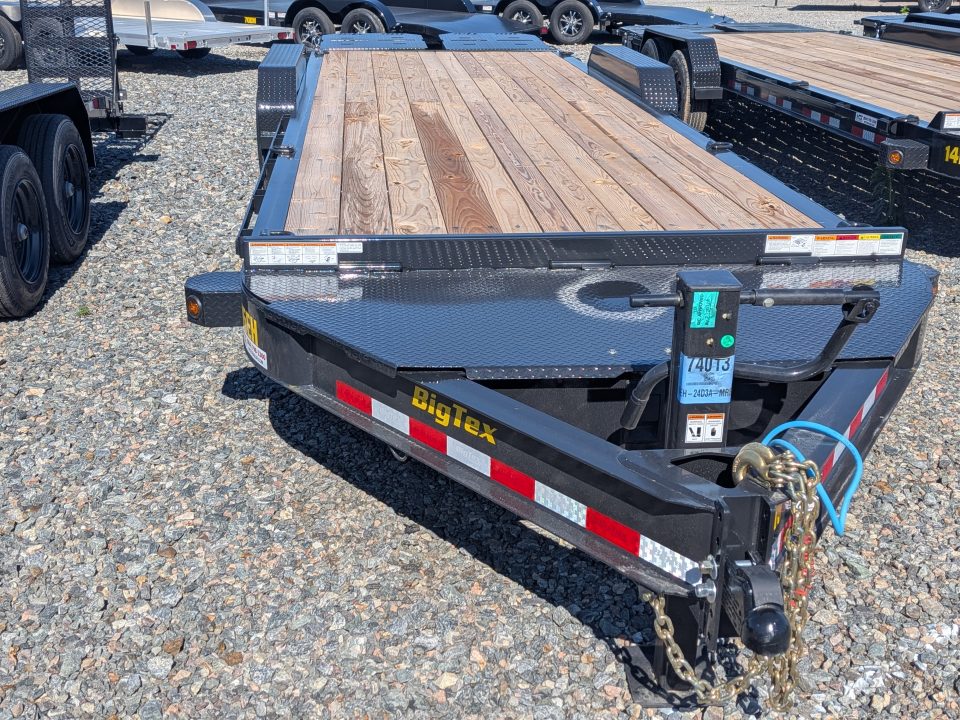 New 2026 Big Tex Trailers 24' 16EH 17.5K Equipment Trailer w/ Mega Ramps Equipment Trailer